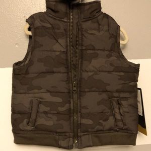 Toddler camo vest